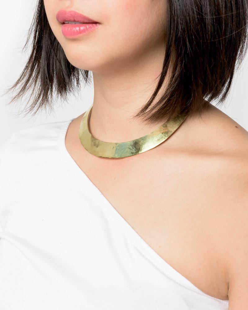 Arroyo Necklace in Brass