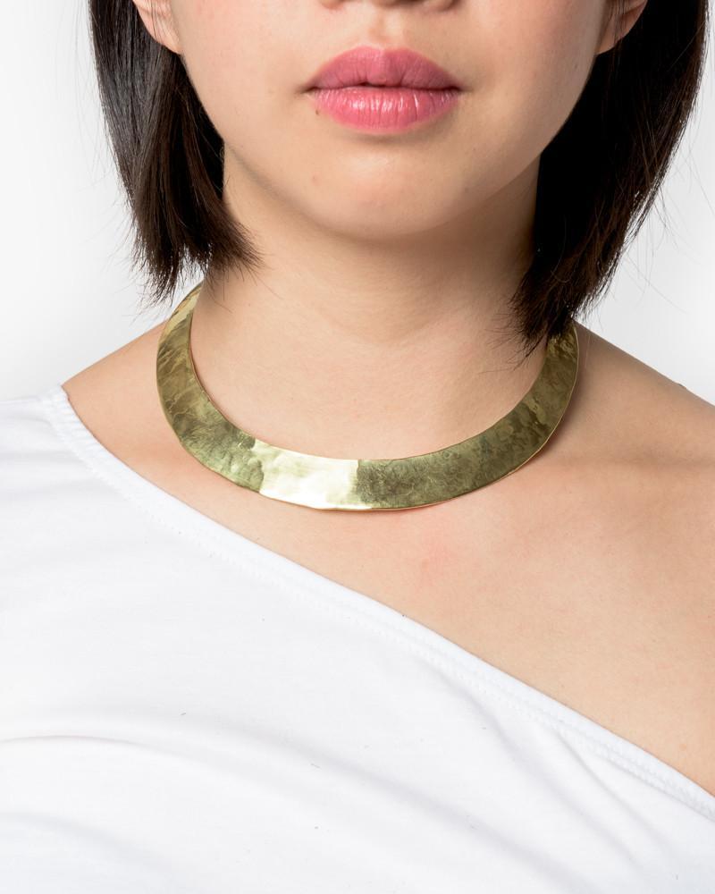 Arroyo Necklace in Brass