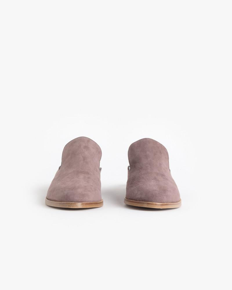 Alicel Slip On in Sandalwood Suede