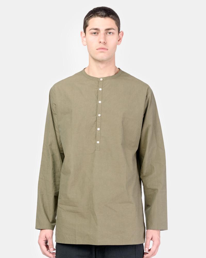 Poolside Popover Shirt in Green