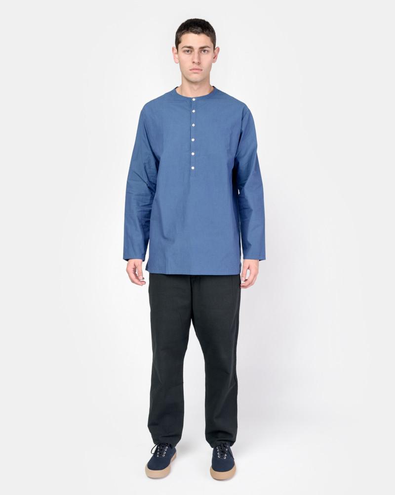 Poolside Popover Shirt in Blue